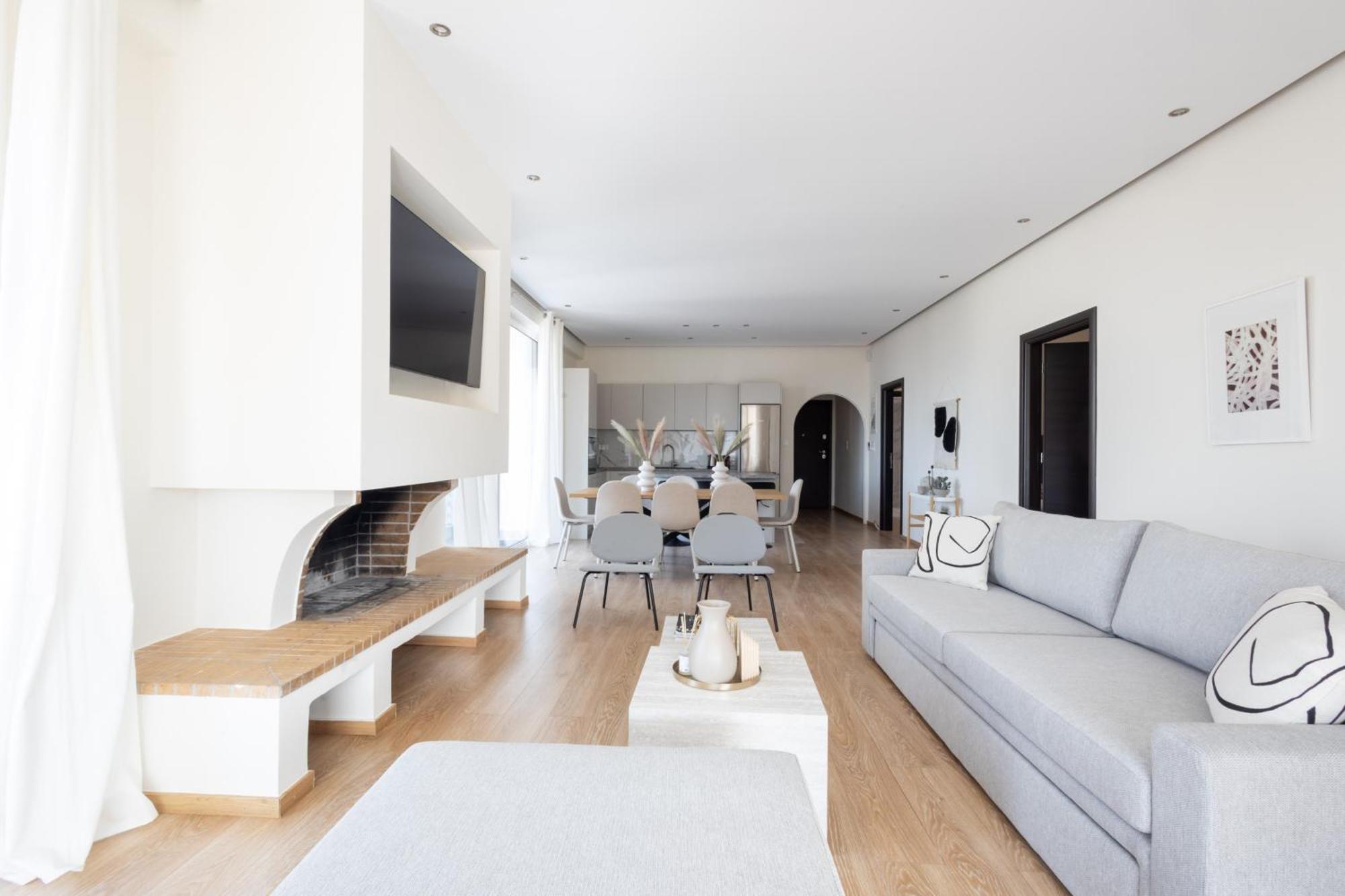 Luxurious 3-Bedroom Seaside Retreat Fully Renovated In 2025 Athene Buitenkant foto