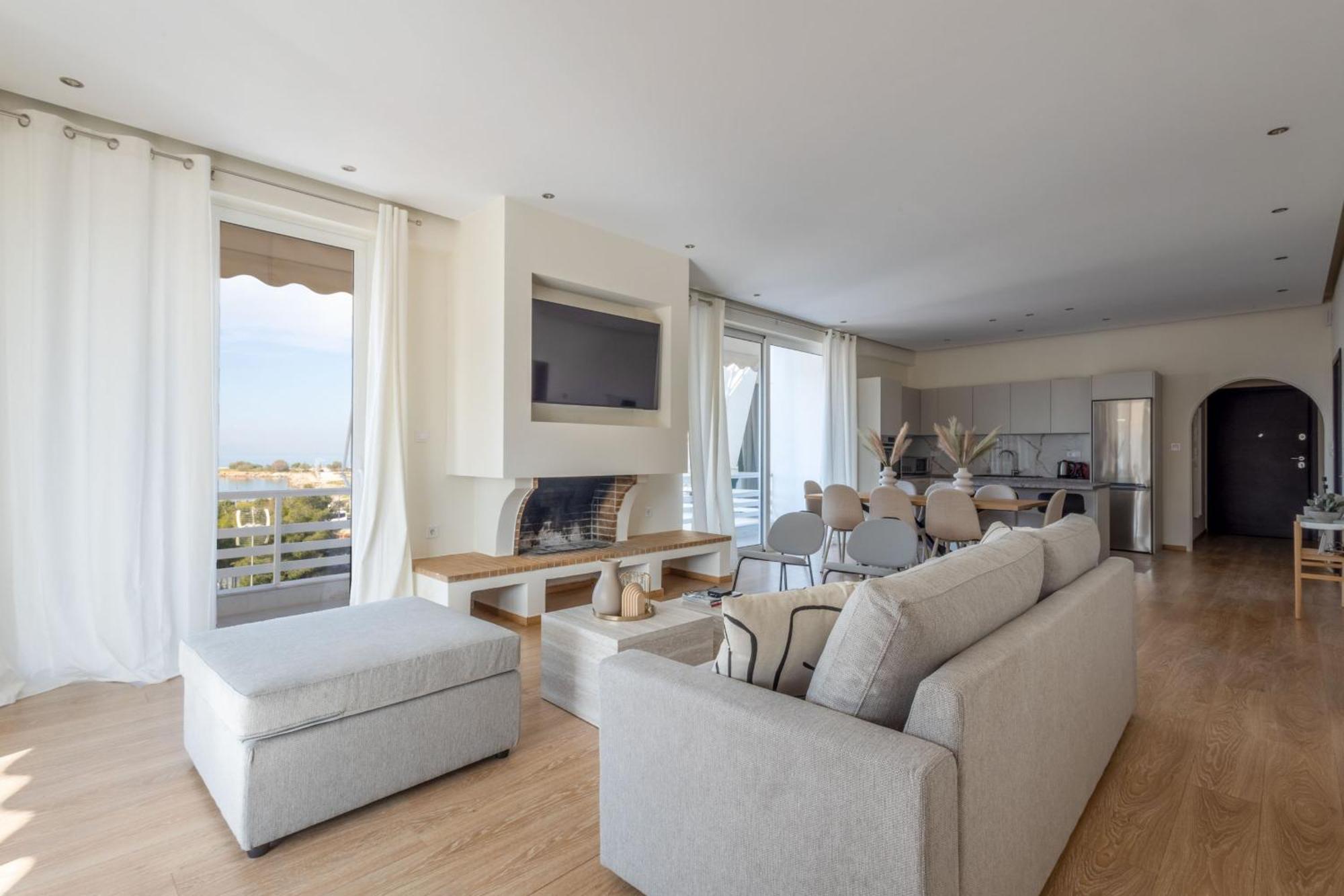Luxurious 3-Bedroom Seaside Retreat Fully Renovated In 2025 Athene Buitenkant foto